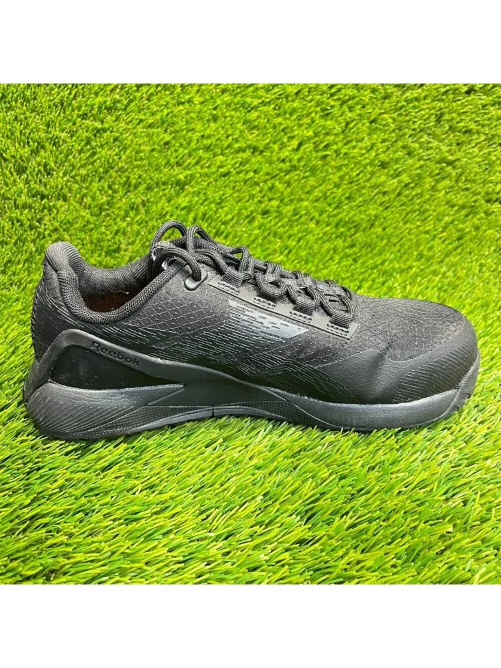 Reebok Nano X1 Adventure Womens‎ Size 6.5W Black Composite Toe Safety Work Shoes